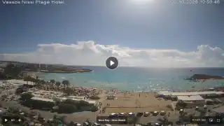 Thumbnail October 2, 2026 08:00 Ayia Napa Cyprus - Nissi Beach Panorama