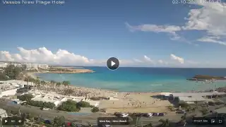 Thumbnail October 2, 2026 13:00 Ayia Napa Cyprus - Nissi Beach Panorama