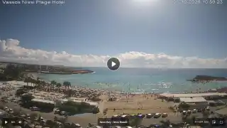 Thumbnail October 3, 2026 08:00 Ayia Napa Cyprus - Nissi Beach Panorama