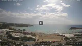 Thumbnail October 4, 2026 08:00 Ayia Napa Cyprus - Nissi Beach Panorama