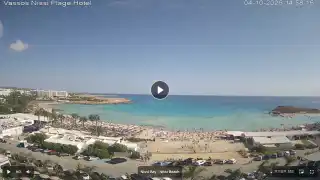 Thumbnail October 4, 2026 12:00 Ayia Napa Cyprus - Nissi Beach Panorama