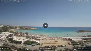 Thumbnail October 7, 2026 11:00 Ayia Napa Cyprus - Nissi Beach Panorama