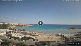 Thumbnail October 7, 2026 13:00 Ayia Napa Cyprus - Nissi Beach Panorama