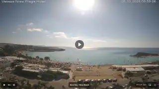 Thumbnail October 8, 2026 07:00 Ayia Napa Cyprus - Nissi Beach Panorama