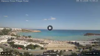 Thumbnail October 8, 2026 13:00 Ayia Napa Cyprus - Nissi Beach Panorama