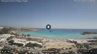 Thumbnail October 9, 2026 11:00 Ayia Napa Cyprus - Nissi Beach Panorama