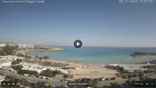 Thumbnail October 9, 2026 13:00 Ayia Napa Cyprus - Nissi Beach Panorama