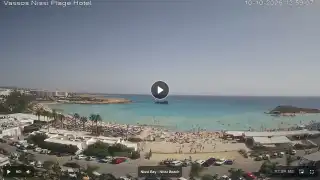 Thumbnail October 10, 2026 11:00 Ayia Napa Cyprus - Nissi Beach Panorama