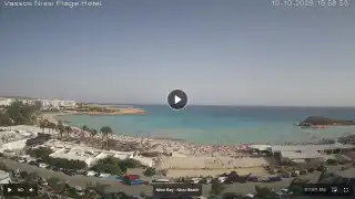 Thumbnail October 10, 2026 13:00 Ayia Napa Cyprus - Nissi Beach Panorama