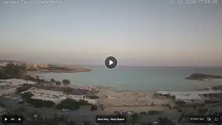 Thumbnail October 10, 2026 15:00 Ayia Napa Cyprus - Nissi Beach Panorama