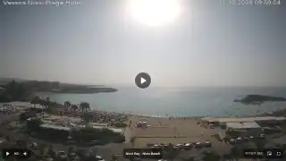 Thumbnail October 11, 2026 07:00 Ayia Napa Cyprus - Nissi Beach Panorama