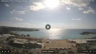 Thumbnail October 12, 2026 07:00 Ayia Napa Cyprus - Nissi Beach Panorama