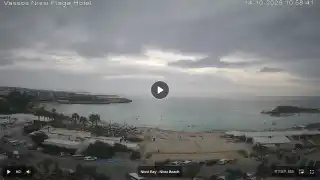Thumbnail October 14, 2026 08:00 Ayia Napa Cyprus - Nissi Beach Panorama