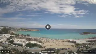 Thumbnail October 14, 2026 11:00 Ayia Napa Cyprus - Nissi Beach Panorama